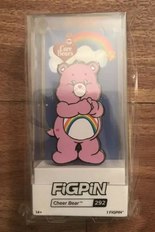 Nycc 2019 Exclusive Figpin Care Bear Le 500 In Hand