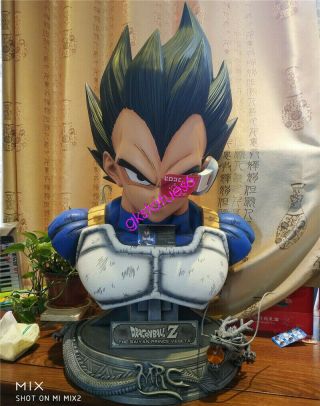 Mrc Studio Dragon Ball Z Vegeta 1/1 Bust Saiyan Gk Resin Statue