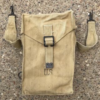 Wwii Us Army British Made Gp General Purpose Shoulder Bag