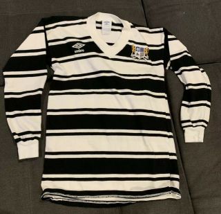 Hull Club Rugby League Football Vintage Rugby Shirt Jersey Umbro Med L