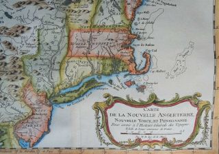 USA,  England,  York,  Jersey,  Pennsilvania…map by J.  N.  Bellin,  1757 3