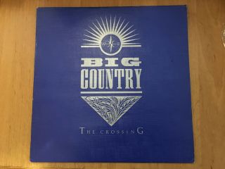 Big Country - The Crossing Rare White Label Promo 1983 Mers 27 / 812 870 - 1