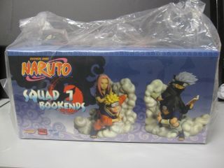 Naruto Team 7 Bookends Resin Statue Number 21 or 22 Of 2000 - - Low Ed.  No. 2