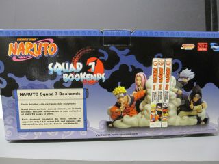 Naruto Team 7 Bookends Resin Statue Number 21 or 22 Of 2000 - - Low Ed.  No. 3