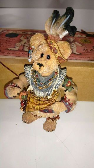 Boyd’s Bears Shoebox - Princess Standing Bear Native American Indian Figurine