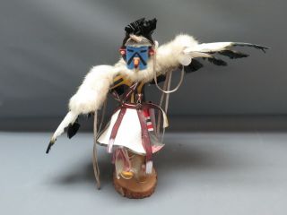 12 " Eagle Dancer Kachina Doll Signed By Spencer