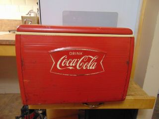 Vintage Coca Cola Ice Chest Cooler / 6930