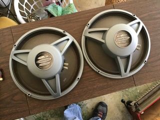 Two Vintage Electro - Voice Wolverine 12” Ls 12 Two Way Drivers