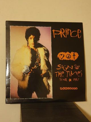 Prince Sign ‘o’ Times Tour 1988 Double Vinyl,  Rare Unofficial Dutch Promo Ex/nm