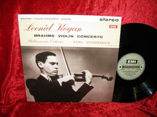 1960 Uk Nm Looks Unplayed Sax 2307 Ed1 Stereo Reissue Brahms Violin Concerto Loe