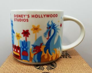 Starbucks Mug Disney Hollywood Studios Version 2 Dragon Yah 14 Oz
