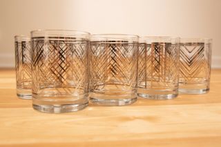 Georges Briard Mid - Century Cocktail Glasses Set Of 8
