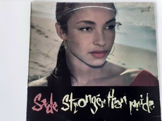 Sade Stronger Than Pride Vinyl Album Greek Issue