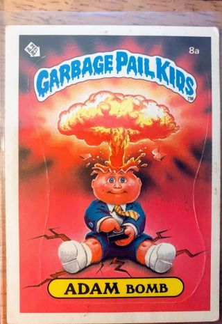 Garbage Pail Kids - Series 1985 - Adam Bomb