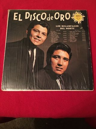 Los Relampagos Del Norte El Disco De Oro Bego Lp Vinyl Record Ok