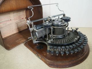 Antique Typewriter HAMMOND 12 IDEAL machine écrire Schreibmaschine 打字机 タイプライター 2