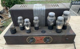 1937 Seeburg Amplifier Sb10200 J.  P.  Seeburg Chicago Vintage Tube Radio Jukebox