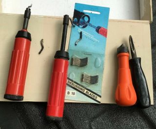 Deburring Tool Kit Handles Blades Scrapers Etc Machinist Tool Box Find Mill Lath