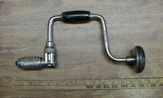 Old Tools,  Vintage Stanley 945 - 10 " Ratcheting Bit Brace,  Issues,  L@@k & Read