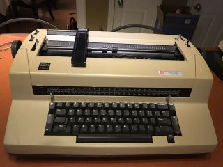 Vintage Ibm Correcting Selectric Iii 3 Electric Typewriter