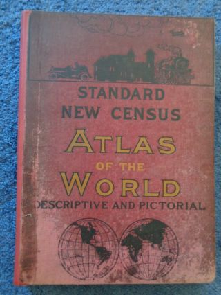 Standard Census Atlas Of The World.  1911