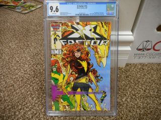 X - Factor 13 Cgc 9.  6 Marvel 1987 Great Phoenix Cover 1st Appearance Of The Twelve
