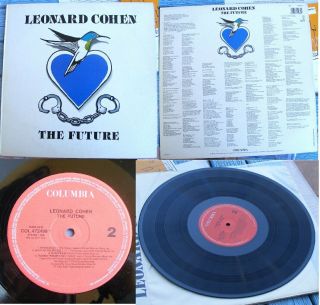 Leonard Cohen - The Future Vinyl Lp Greek Only 1992 1st Press