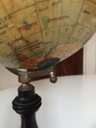 Antique Art Deco 6 Inch Terrestrial “Geographia” Desk Globe Circa 1920 3