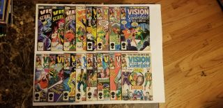 Vision And The Scarlet Witch 1 - 4 (1982) & 1 - 12 (1985) Complete