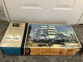 Vintage 1960 Revell Thermopylae Clipper Ship Model in 1/96 scale: H - 390 - 1200 2
