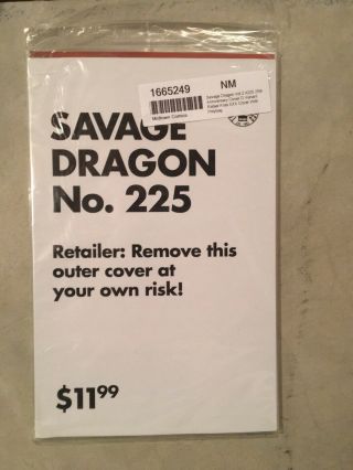 Savage Dragon 225 (2017) Polybagged Xxx Variant Image Comics