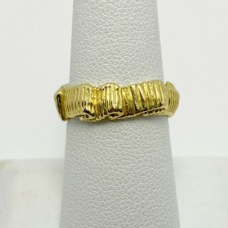 Angela Cummings 18k Gold Ribbon Ring (4966)