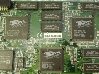 3Dfx VOODOO 2 DIAMOND MONSTER 3D II PCI 12 MB Vintage Graphics Card 3