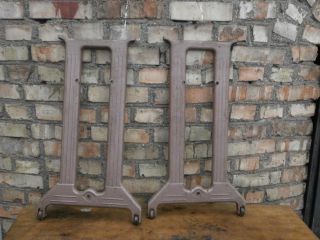 Industrial Table Cast Iron Base Furniture 28 In Vintage Retro