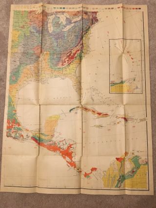 Geologic Map of North America 1911,  U S Geological Survey 3