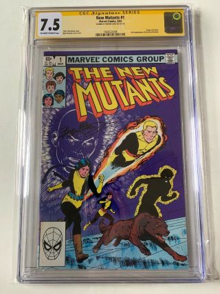 Mutants 1 Cgc 7.  5 Ss Signed By Bob Mcleod X - Men Team,  Movie Coming