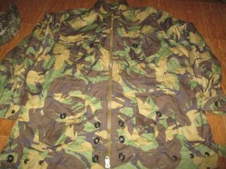 Canada Canadian Airborne Paratroopers Camo Jump Smock Jacket Size Xl - L,  Very Good