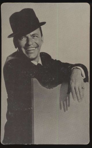 1967 Personality Posters Poster - Card Nno Frank Sinatra Exmt 46196