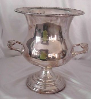 Vintage 1985 Sheridan Silverplate Wine Champagne Ice Bucket