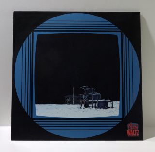 Johan Soderqvist Let The Right One In Black Vinyl Lp A2 Poster Death Waltz