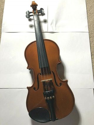 Vintage Hand Crafted Palatino 1/2 size Violin w/ Case & Shoulder Rest. 3