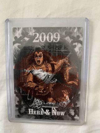 2009 Kiss 360 Dr Love Insert 17of 25 Rare Trading Card