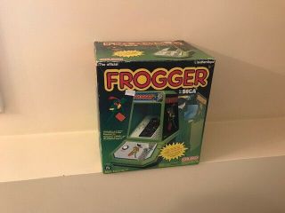 Vintage 1982 Coleco Sega Frogger Tabletop Arcade Game Complete