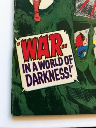 X - Men 34 (1967) Fine,  (FN, ) 6.  5; War in a World of Darkness 2
