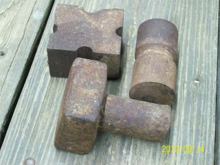 Antique Blacksmith Anvil Hardy And Other Blacksmith / Knife Making Tools