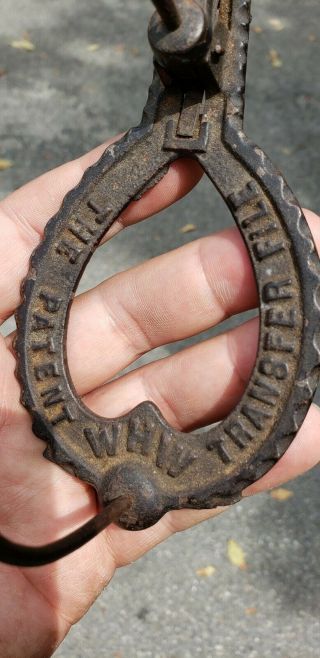 Antique Vintage Cast Iron Receipts Holder Country Store
