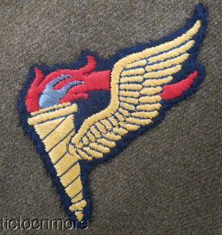 WWII US ARMY AIR FORCE 8th AIR FORCE PATHFINDER PARATROOPER PATCH IKE JACKET 2