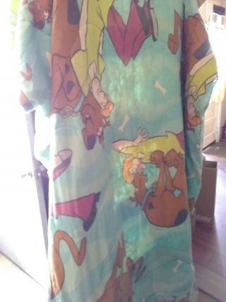 Vintage Scooby Doo Blanket 62 X 80 "