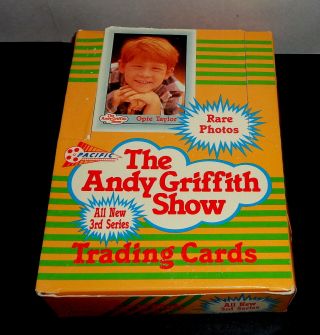 The Andy Griffith Show 3rd Series Trading Cards 36 Wax Pack Box