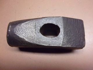 Vintage Blacksmith Forging Hammer Head 2 Lbs.  2.  2 Oz.  Cross Peen &